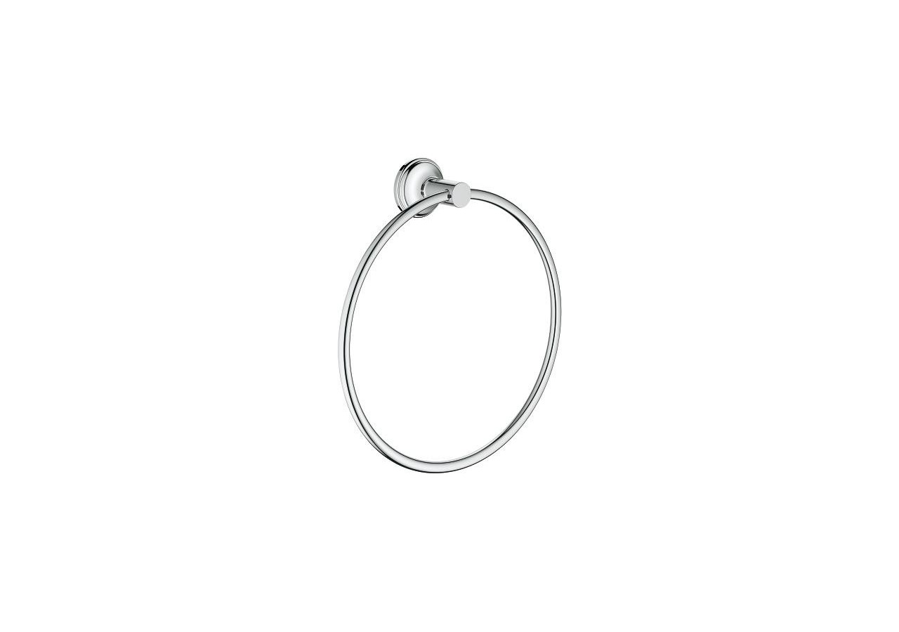 Essentials authentic anneau porte-serviette Chromé - 40655001 - Grohe