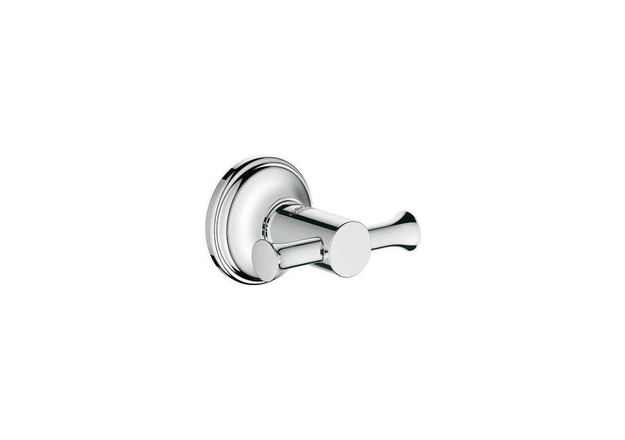 Essentials authentic patère murale Chromé - 40656001 - Grohe