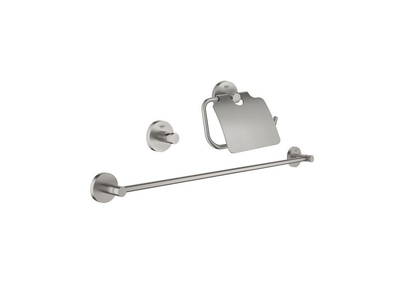 Essentials set d’accessoires 3 en 1 Supersteel - 40775DC1 - Grohe
