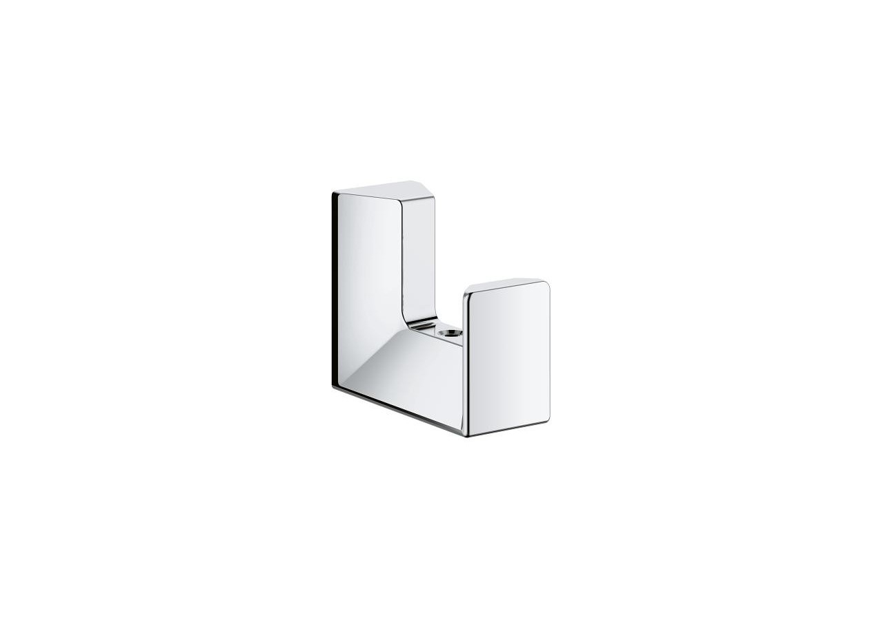 Selection cube patère murale Chromé - 40782000 - Grohe