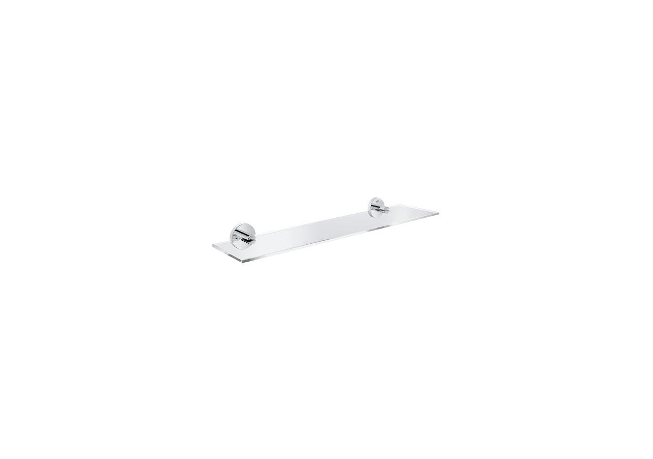 Essentials tablette en verre Chromé - 40799001 - Grohe
