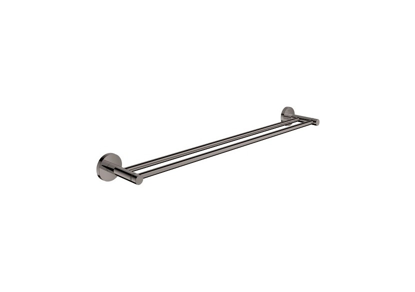 Essentials double barre porte-serviettes Hard Graphite - 40802A01 - Grohe