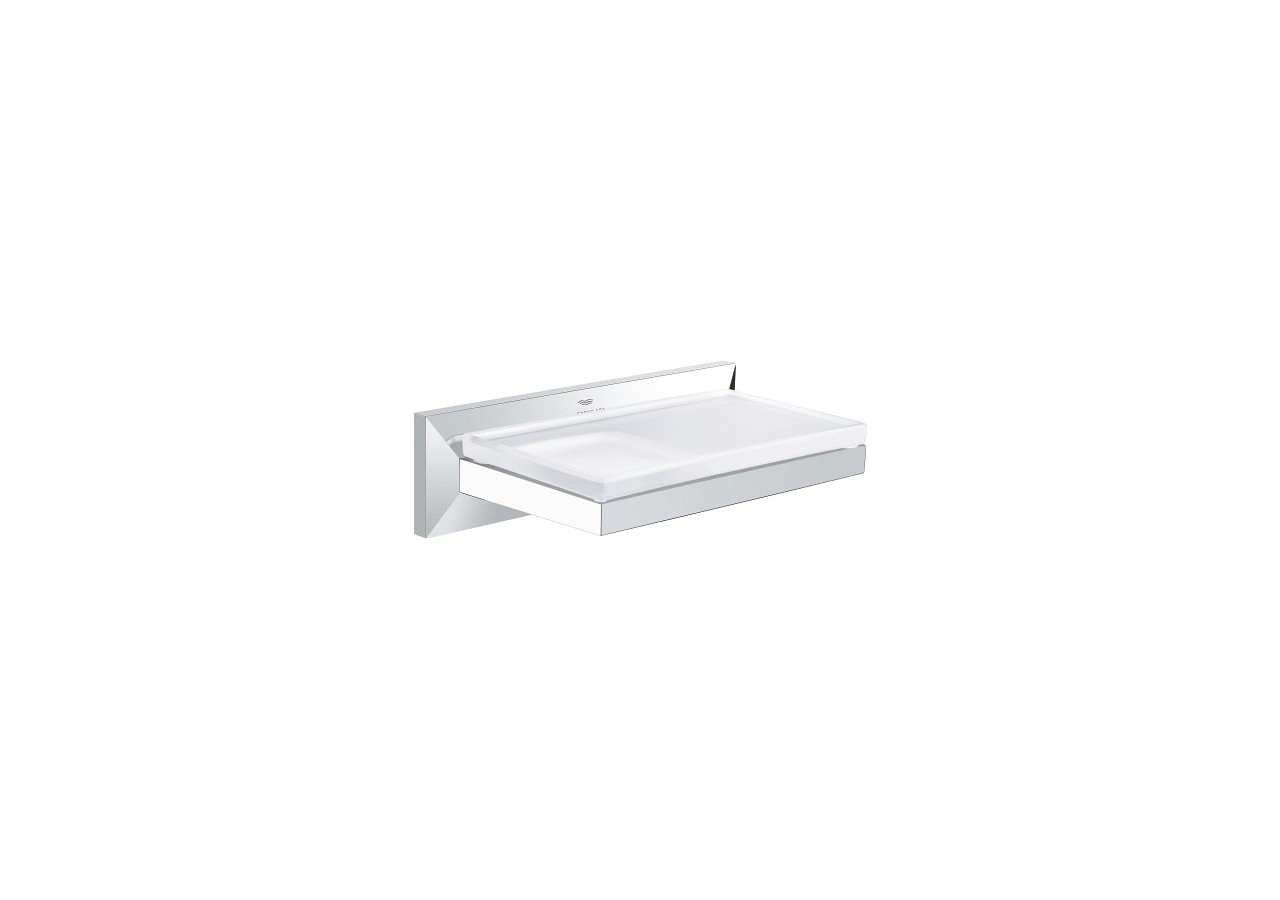 Allure brillant support à savon avec tablette Chromé - 40907000 - Grohe