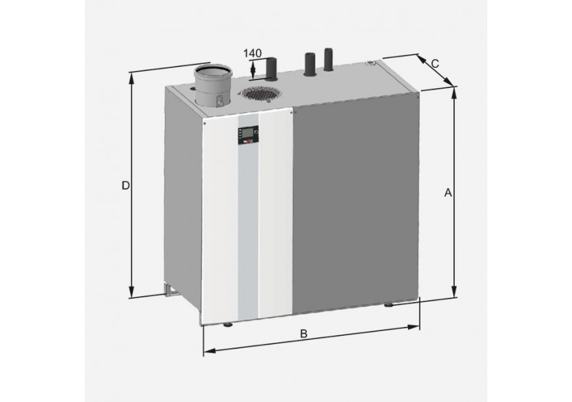 Chaudière moyenne puissance MGK-2 130