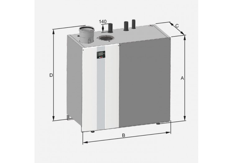 Chaudière moyenne puissance MGK-2 300 2