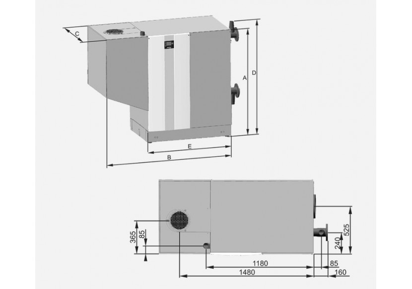 Chaudière moyenne puissance MGK-2 470