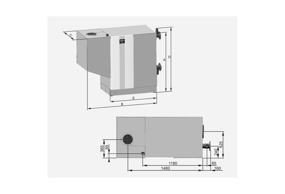 Chaudière moyenne puissance MGK-2 630