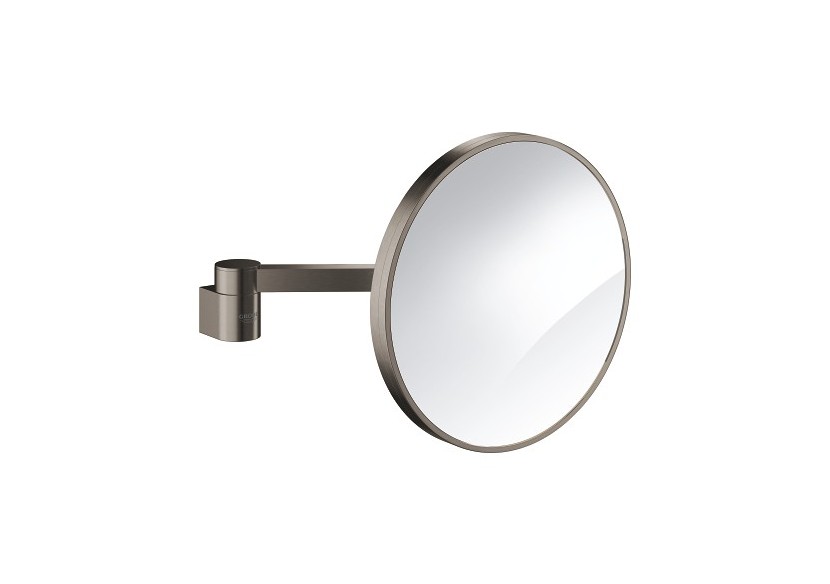 Selection miroir grossissant Hard Graphite brossé - 41077AL0 - Grohe