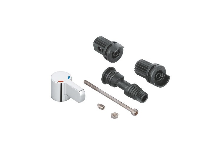 Mecanisme de mitigeur Chromé - 42581000 - Grohe