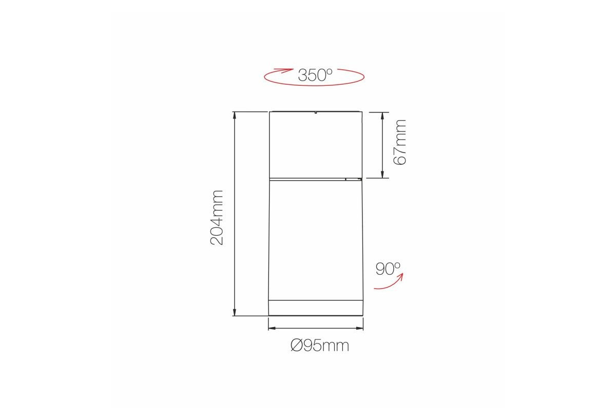 Projecteur LED NOX 30W switch - Beneito Faure