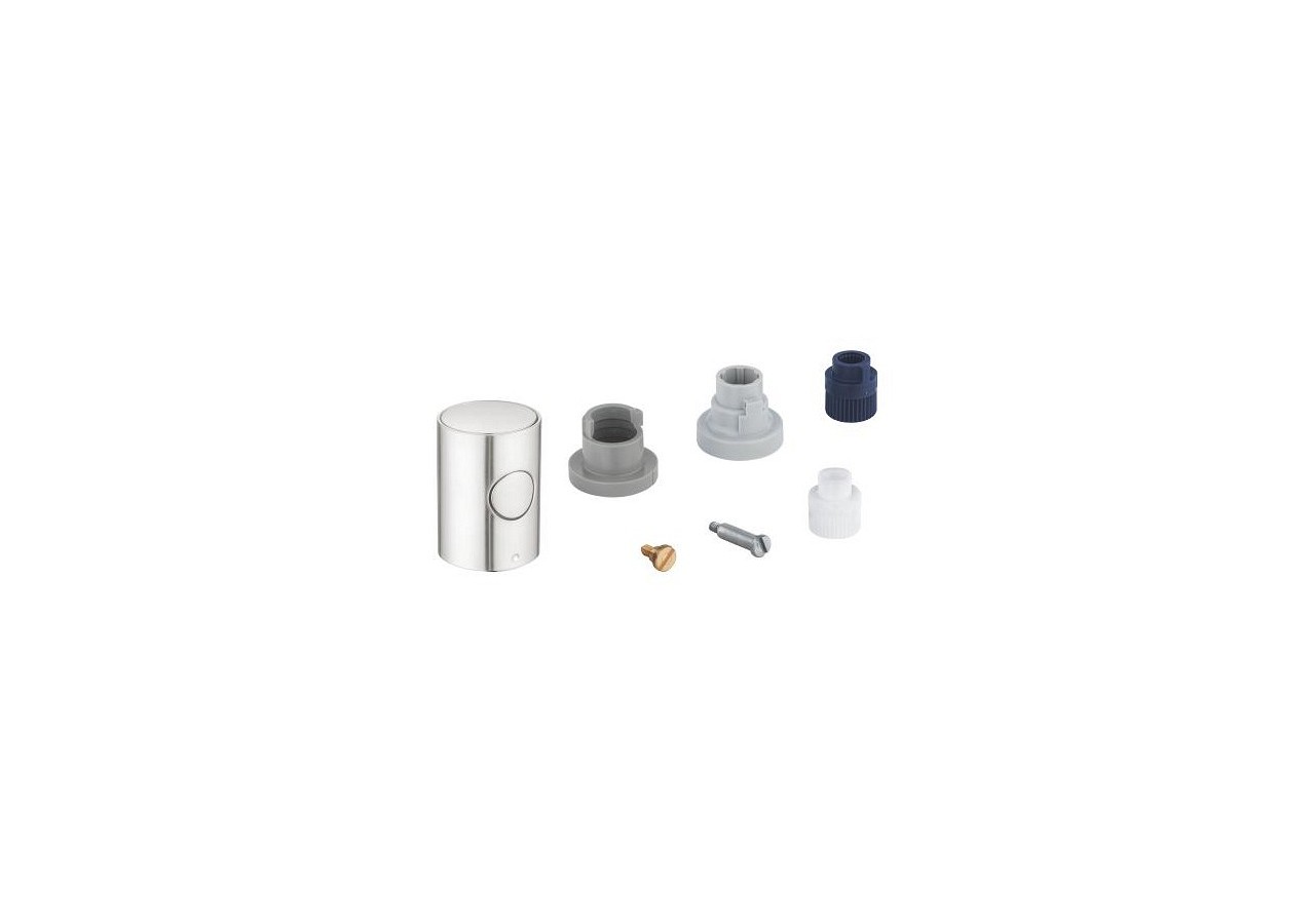 Poignée métal 1/2″ Supersteel - 47984DC0 - Grohe