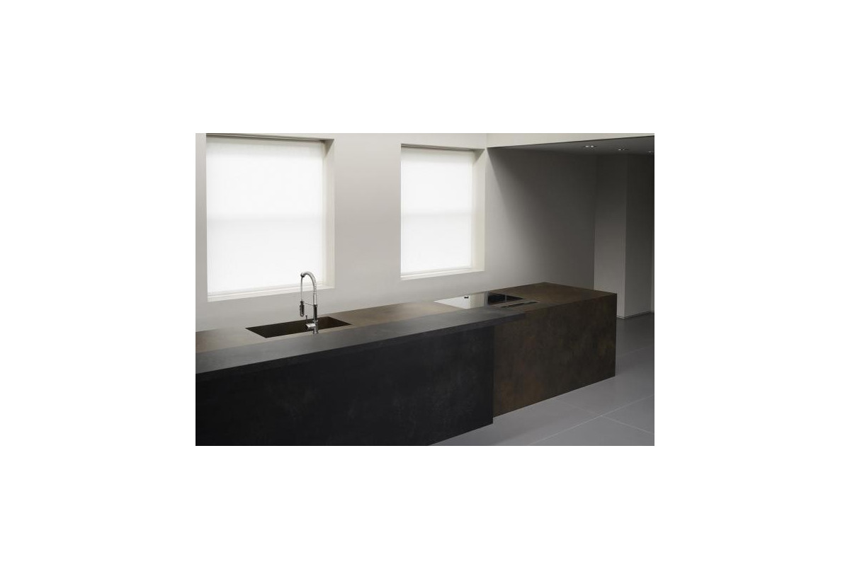 Carrelage sol et mur intérieur et extérieur grès cérame Ossido - Laminam : Confort'Mat