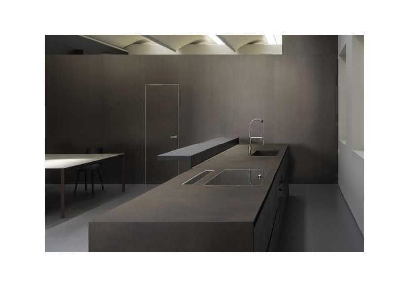 Carrelage sol et mur intérieur et extérieur grès cérame Ossido - Laminam : Confort'Mat