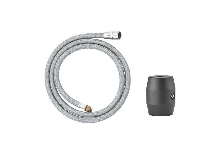 Flexible pour douchette extractible Chromé - 48378000 - Grohe