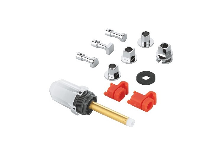 Mécanisme d'inverseur Chromé - 48442000 - Grohe