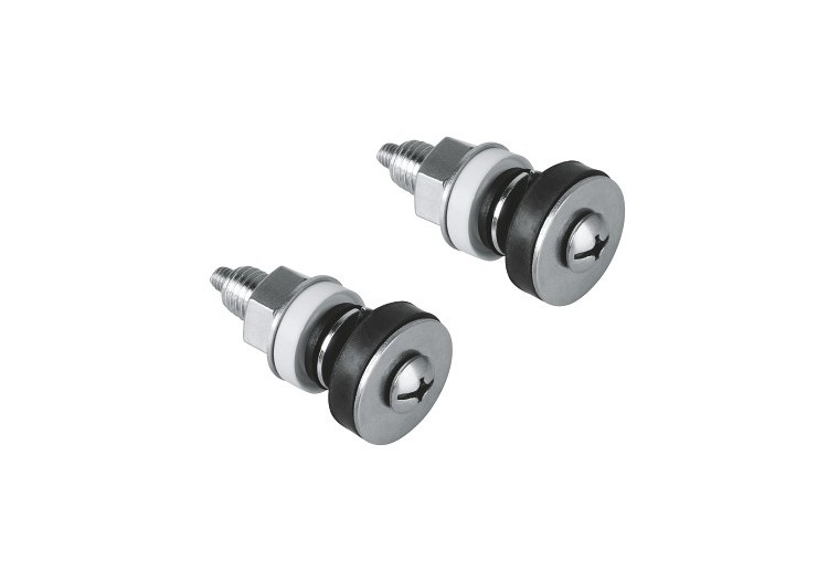 Set de fixation Chromé - 49022000 - Grohe