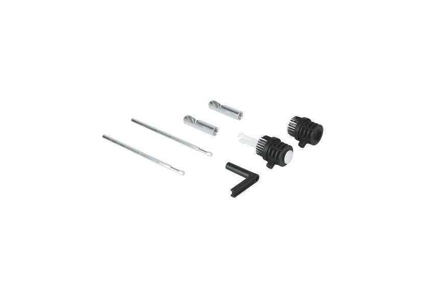 Set de fixation Chromé - 49024000 - Grohe