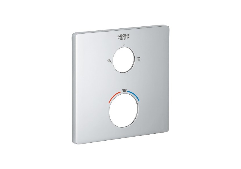 Rosace carrée mit thm 2s seule - 49078000 - Grohe