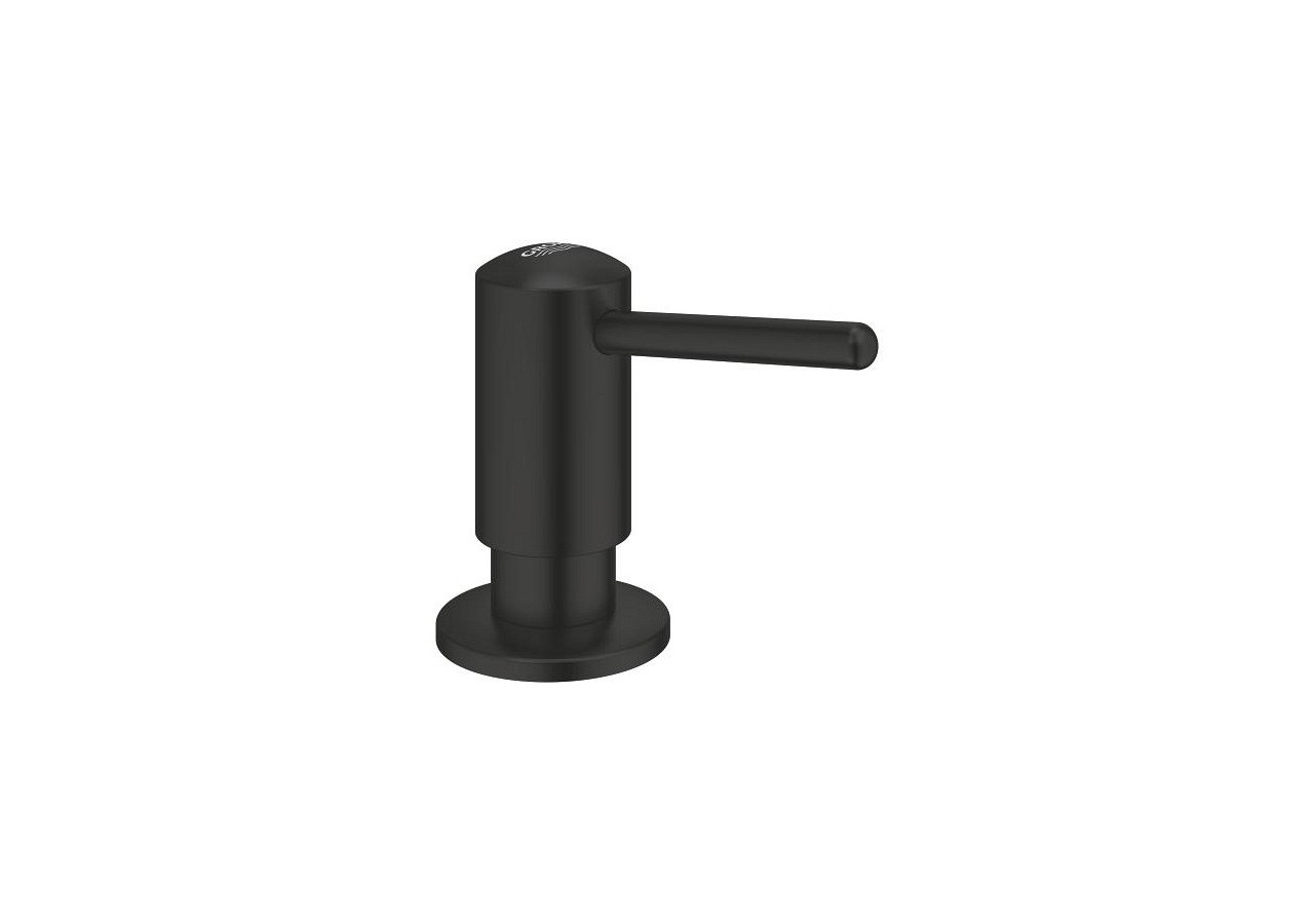 Contemporary distributeur de savon liquide Noir mat - 1021652430 - Grohe