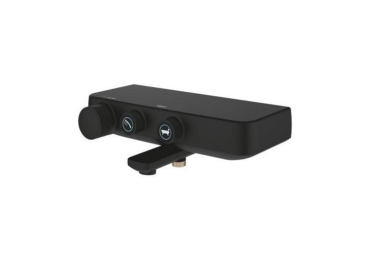 Grohtherm smartcontrol mitigeur thermostatique bain / douche 1/2 Phantom Black - 102168KF00 - Grohe 2