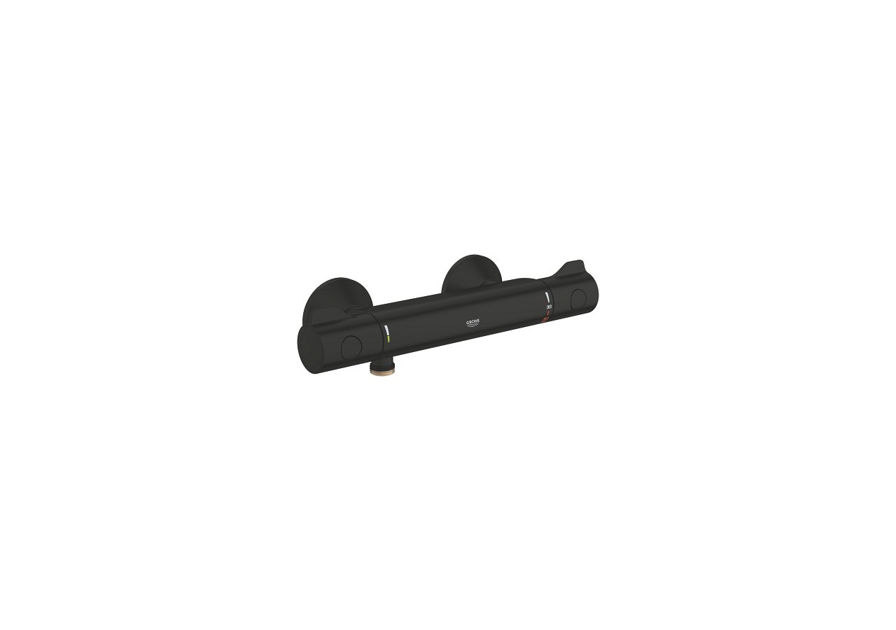 Grohtherm 800 mitigeur thermostatique douche Noir mat - 1022042430 - Grohe