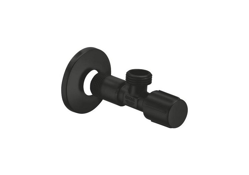 Robinet d'arrêt équerre 1/2″ Noir mat - 1023422430 - Grohe