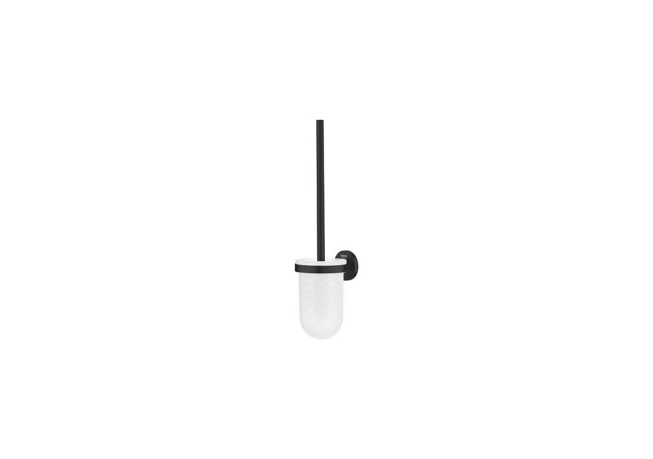 Essentials porte-balai de wc Noir mat - 1024682430 - Grohe