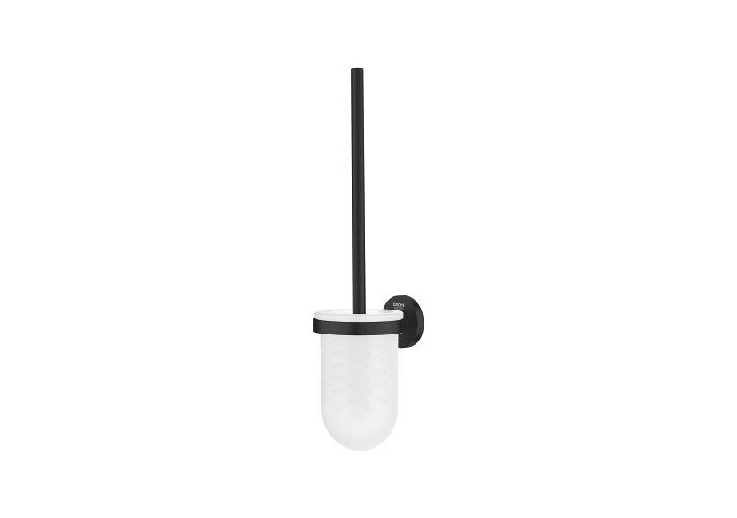 Essentials porte-balai de wc Noir mat - 1024682430 - Grohe