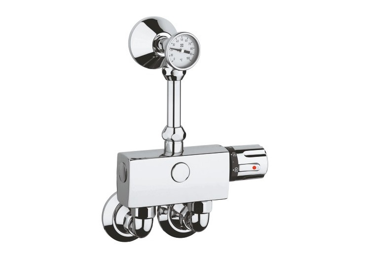 Raccords s à rosaces Chromé - 12400000 - Grohe