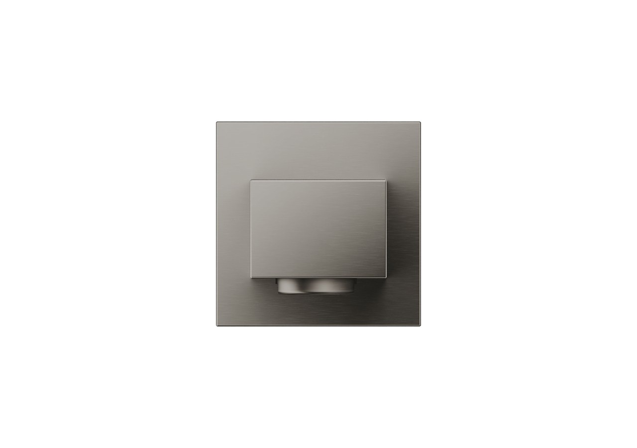 Eurocube bec mural pour baignoire Hard Graphite brossé - 13303AL0 - Grohe