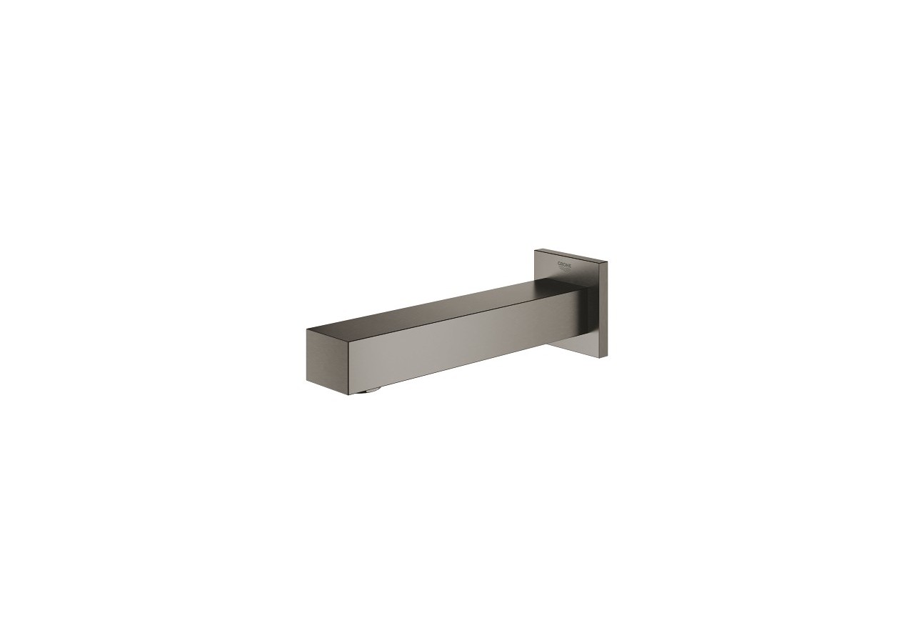 Eurocube bec mural pour baignoire Hard Graphite brossé - 13303AL0 - Grohe