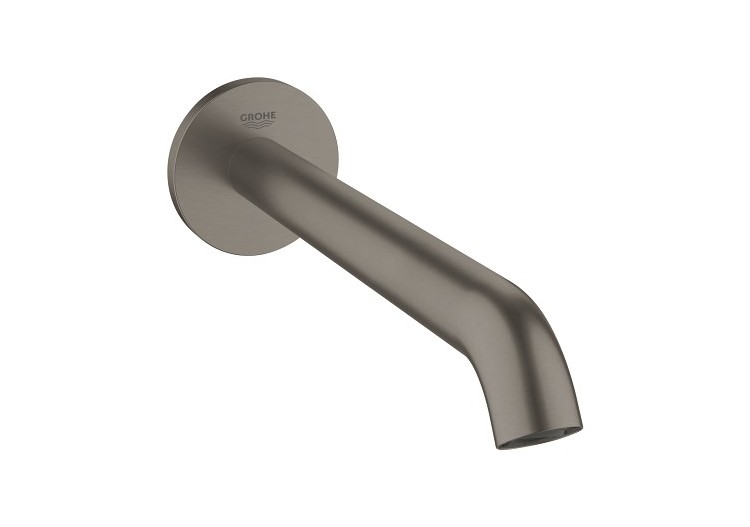 Essence bec mural pour baignoire Hard Graphite brossé - 13449AL1 - Grohe 2