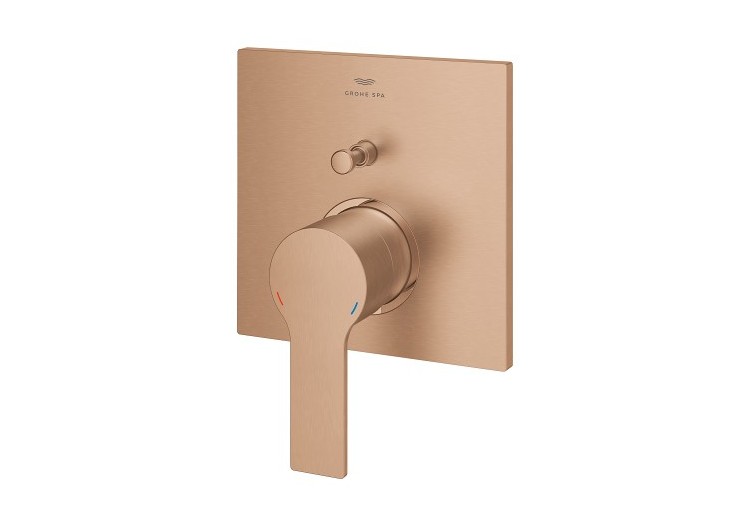 Allure mitigeur monocommande 2 sorties avec inverseur Warm Sunset brossé - 19315DL1 - Grohe 2