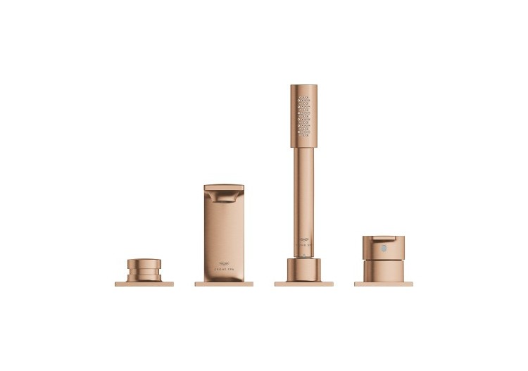 Allure mitigeur bain/douche 4 trous Warm Sunset brossé - 19316DL1 - Grohe