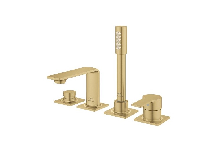 Allure mitigeur bain/douche 4 trous Cool Sunrise brossé - 19316GN1 - Grohe 2