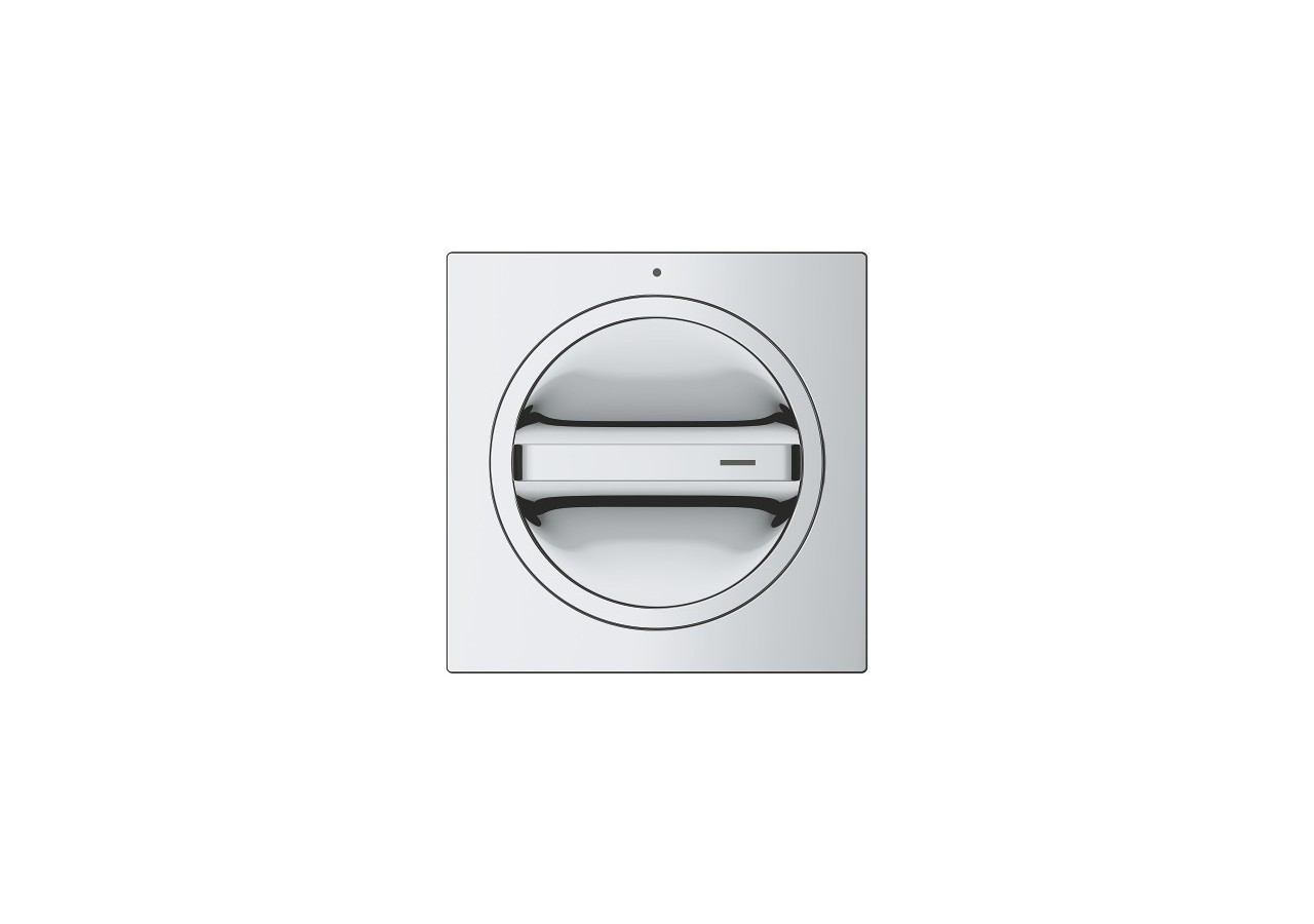 Allure façade pour robinet d'arrêt encastré Chromé - 19334001 - Grohe