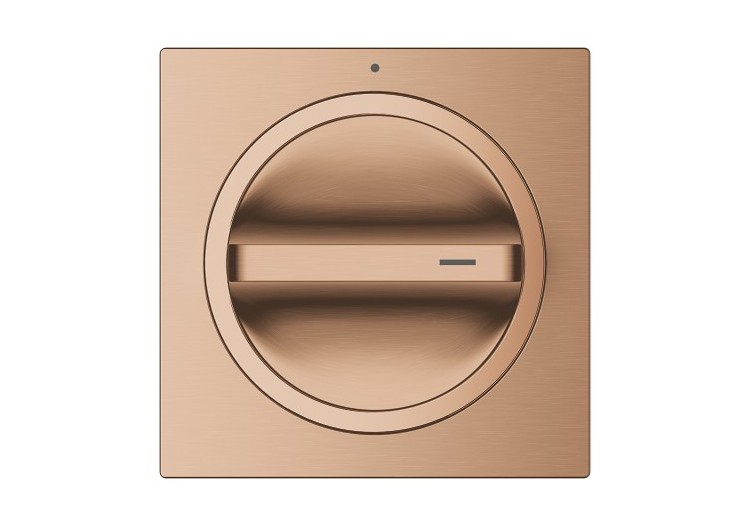 Allure façade pour robinet d'arrêt encastré Warm Sunset brossé - 19334DL1 - Grohe