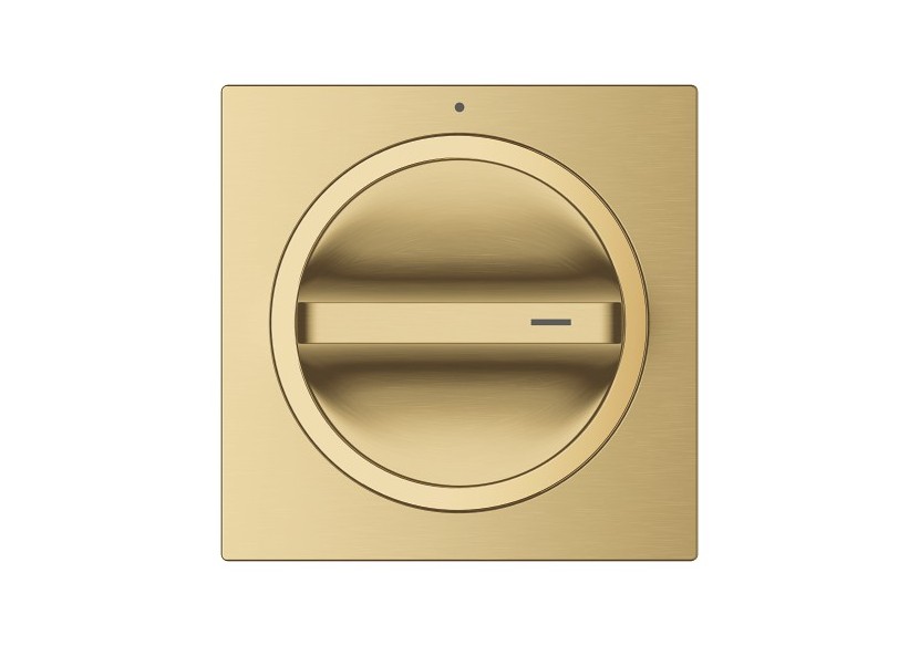 Allure façade pour robinet d'arrêt encastré Cool Sunrise brossé - 19334GN1 - Grohe