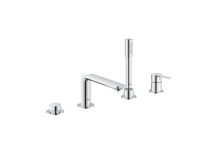 Lineare mitigeur bain/douche 4 trous Chromé - 19577001 - Grohe 2