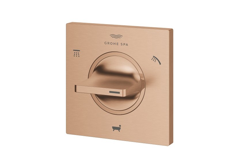 Allure façade pour inverseur 3 sorties Warm Sunset brossé - 19590DL1 - Grohe