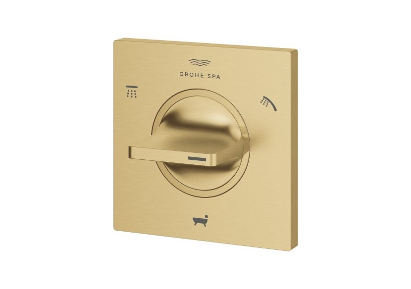 Allure façade pour inverseur 3 sorties Cool Sunrise brossé - 19590GN1 - Grohe