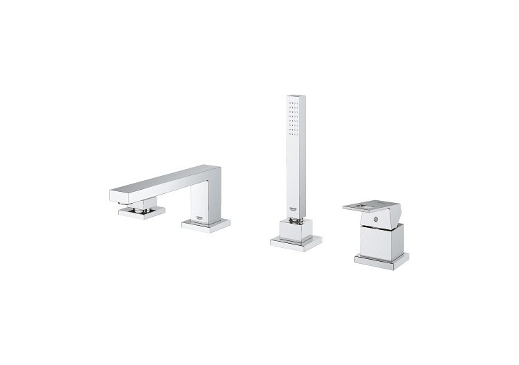 Eurocube mitigeur bain/douche 4 trous Chromé - 19897001 - Grohe 2