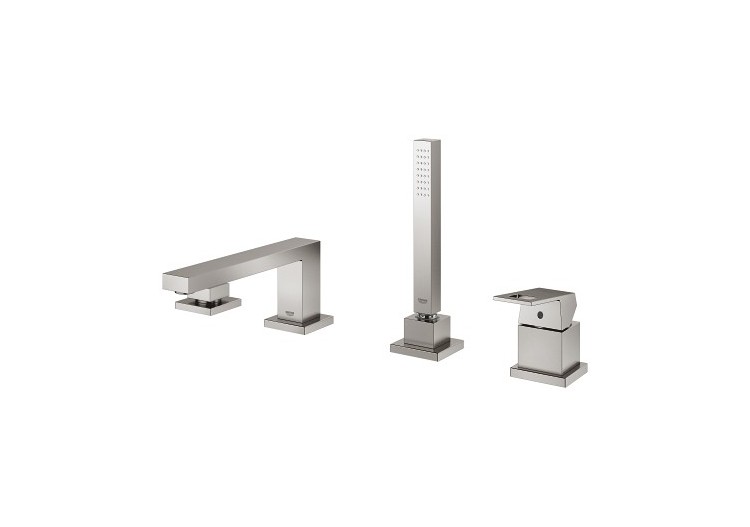 Eurocube mitigeur bain/douche 4 trous Supersteel - 19897DC1 - Grohe 2