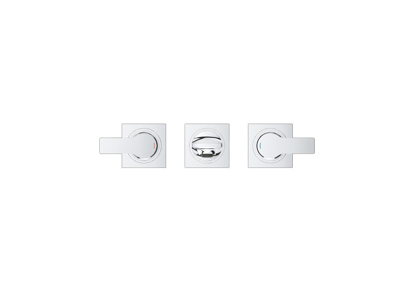 Allure mélangeur 3 trous 1/2″ lavabotaille s Chromé - 20189002 - Grohe