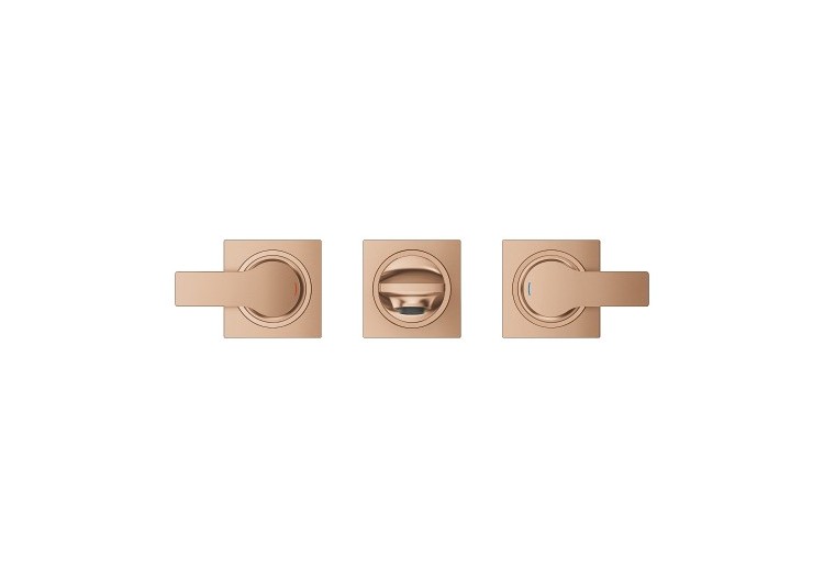 Allure mélangeur 3 trous 1/2″ lavabotaille s Warm Sunset brossé - 20189DL2 - Grohe