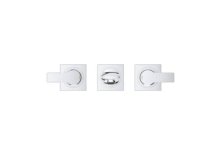 Allure mélangeur 3 trous 1/2″ lavabo taille m Chromé - 20193002 - Grohe
