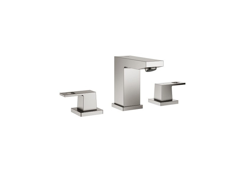 Eurocube mélangeur 3 trous 1/2″ lavabotaille s Supersteel - 20351DC0 - Grohe