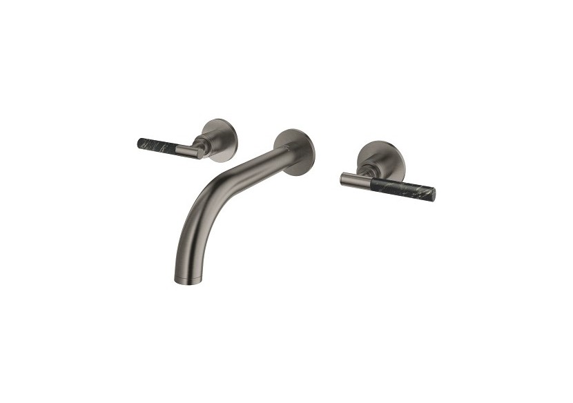 Atrio collection privée mélangeur 3 trous lavabotaille m Hard Graphite brossé - 20587AL0 - Grohe