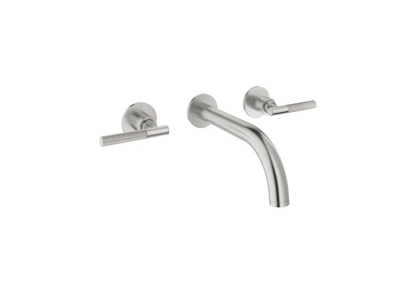 Atrio collection privée mélangeur 3 trous lavabotaille m Supersteel - 20587DC0 - Grohe