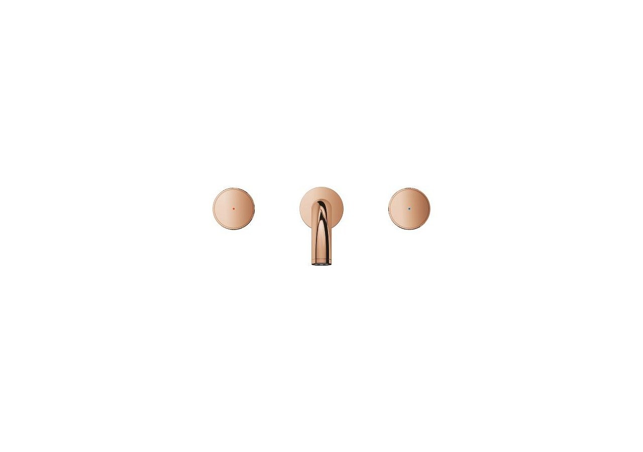 Atrio collection privée mélangeur 3 trous lavabotaille m Warm Sunset - 20589DA0 - Grohe